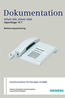 Tastenbeschriftung Siemens OpenStage 10 Telefon